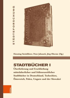 Cover Stadtbücher I (eBook, PDF)