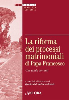 Cover La riforma dei processi matrimoniali di Papa Francesco (eBook, PDF)