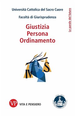 Cover Giustizia, Persona, Ordinamento (eBook, PDF)