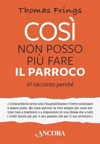 Così non posso più fare il parroco (eBook, ePUB)