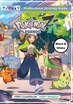 Cover Pokémon Legends Z-A Strategy Guide Book (Black and White Budget-Friendly Edition)