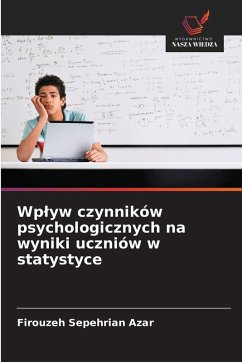 Cover Wp¿yw czynników psychologicznych na wyniki uczniów w statystyce