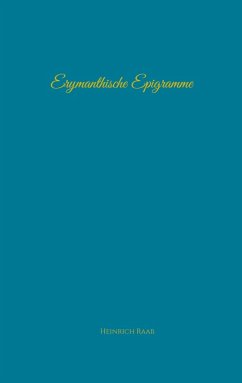 Cover Erymanthische Epigramme