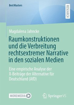 Cover Raumkonstruktionen und die Verbreitung rechtsextremer Narrative in den sozialen Medien