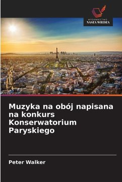 Cover Muzyka na obój napisana na konkurs Konserwatorium Paryskiego