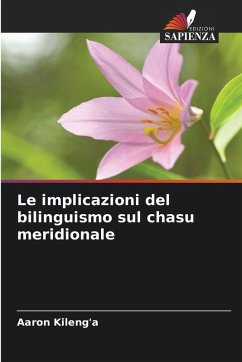 Cover Le implicazioni del bilinguismo sul chasu meridionale