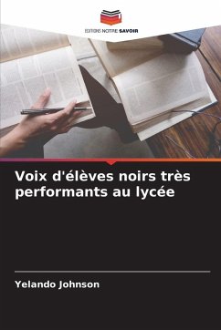 Cover Voix d'élèves noirs très performants au lycée
