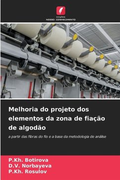Cover Melhoria do projeto dos elementos da zona de fiação de algodão