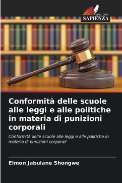 Cover Conformità delle scuole alle leggi e alle politiche in materia di punizioni corporali