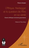 L'Afrique, Heidegger et la question de l'Être en sa vérité