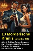 13 Mörderische Krimis November 2025 (eBook, ePUB)