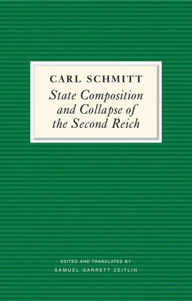 State Composition and Collapse of the Second Reich (eBook, ePUB) State Composition and Collapse of the Second Reich (eBook, ePUB)