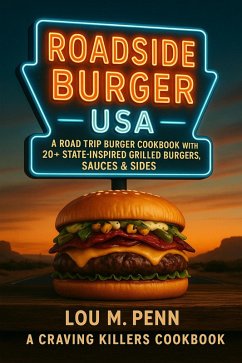 Roadside Burger USA: A Road Trip Burger Cookbook with 20+ State-Inspired Grilled Burgers, Sauces & Sides (eBook, ePUB) - Penn, Lou M.