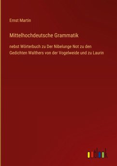 Cover Mittelhochdeutsche Grammatik