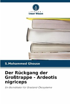 Der Rückgang der Großtrappe - Ardeotis nigriceps - Ghouse, S.Mohammed