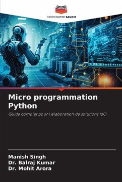 Cover Micro programmation Python