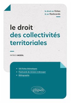 Cover Le droit des collectivités territoriales en fiches et en flashcards