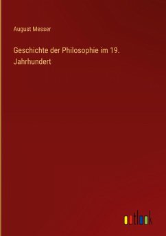 Cover Geschichte der Philosophie im 19. Jahrhundert