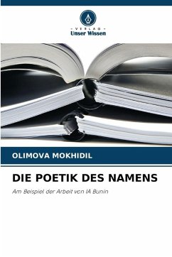 Cover DIE POETIK DES NAMENS