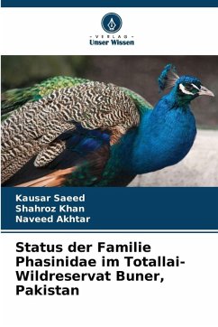 Status der Familie Phasinidae im Totallai-Wildreservat Buner, Pakistan - Saeed, Kausar;Khan, Shahroz;Akhtar, Naveed Status der Familie Phasinidae im Totallai-Wildreservat Buner, Pakistan - Saeed, Kausar;Khan, Shahroz;Akhtar, Naveed