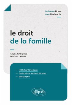 Cover Le droit de la famille en fiches et en flashcards