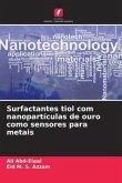Surfactantes tiol com nanopartículas de ouro como sensores para metais