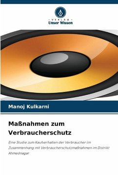 Maßnahmen zum Verbraucherschutz - Kulkarni, Manoj