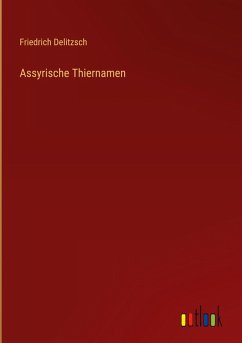 Assyrische Thiernamen