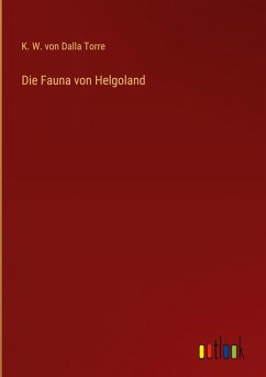 Cover Die Fauna von Helgoland