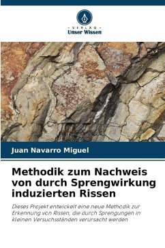 Cover Methodik zum Nachweis von durch Sprengwirkung induzierten Rissen