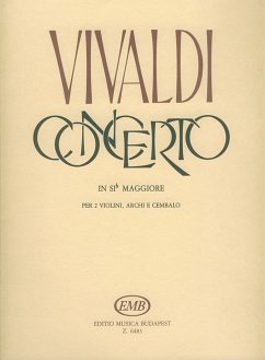 Cover Concerto con 2 violini obligati B-Dur (B flat major) PV390