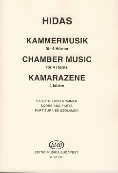 Cover KAMMERMUSIK FUER 4 HOERNER PARTITUR UND STIMMEN