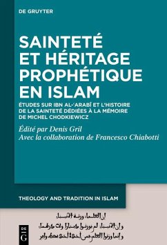 Sainteté et héritage prophétique en Islam (eBook, ePUB)