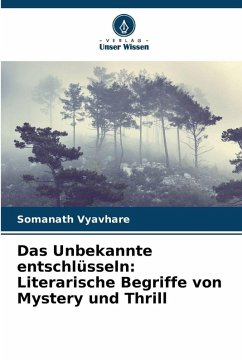 Das Unbekannte entschlüsseln: Literarische Begriffe von Mystery und Thrill - Vyavhare, Somanath