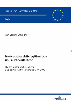 Cover Verbraucheraktivlegitimation im Lauterkeitsrecht