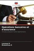 Opérations bancaires et d'assurance
