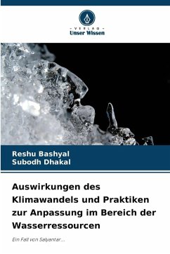 Cover Auswirkungen des Klimawandels und Praktiken zur Anpassung im Bereich der Wasserressourcen