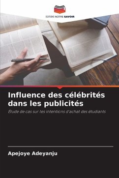 Influence des célébrités dans les publicités - Adeyanju, Apejoye
