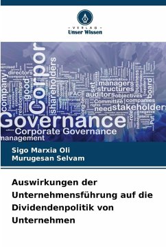 Cover Auswirkungen der Unternehmensführung auf die Dividendenpolitik von Unternehmen