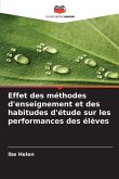 Effet des méthodes d'enseignement et des habitudes d'étude sur les performances des élèves