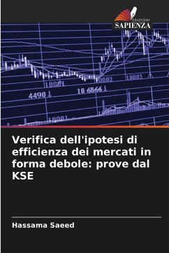 Cover Verifica dell'ipotesi di efficienza dei mercati in forma debole: prove dal KSE