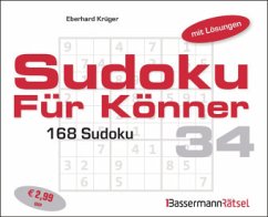 Sudoku für Könner 34 - Krüger, Eberhard
