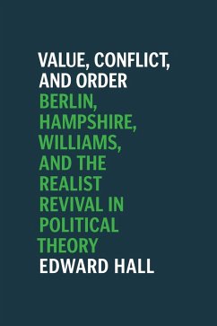 Value, Conflict, and Order (eBook, ePUB) - Hall, Edward