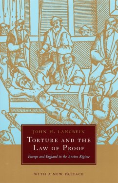 Cover Torture and the Law of Proof (eBook, ePUB)