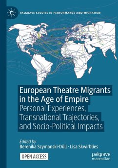 Cover European Theatre Migrants in the Age of Empire