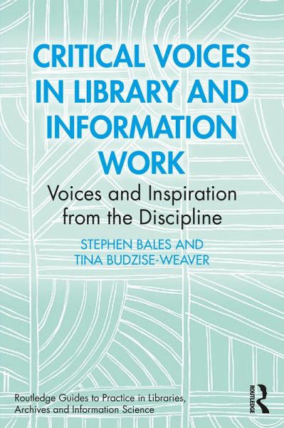 Critical Voices in Library and Information Work (eBook, PDF)