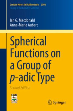 Cover Spherical Functions on a Group of p-adic Type