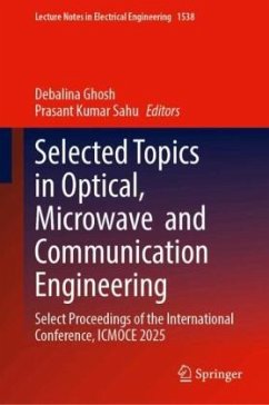 Cover Selected Topics in Optical, Microwave and Communication Engineering