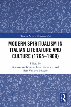 Cover Modern Spiritualism in Italian Literature and Culture (1765-1969) (eBook, PDF)