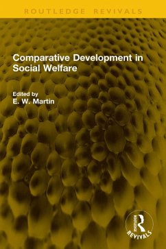 Comparative Development in Social Welfare (eBook, ePUB)